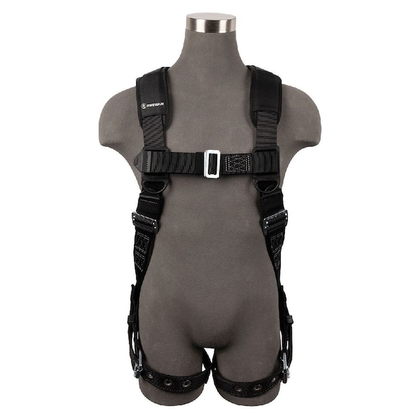 Safewaze Heavyweight Full Body Harness: 1D MB Chest, TB Legs SW99280-HW-1 - main